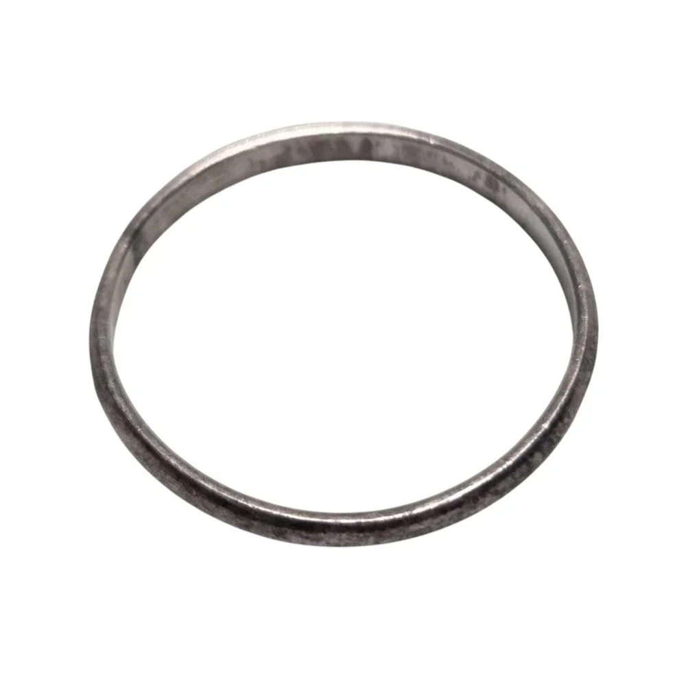 Unbranded Womens‎ Size 7 925 Sterling Minimalist Wedding Ring